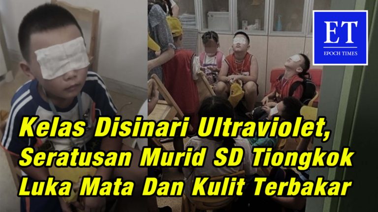 Kelas Disinari Ultraviolet, Seratusan Murid SD Kota Hangzhou, Luka Mata dan Kulit Terbakar