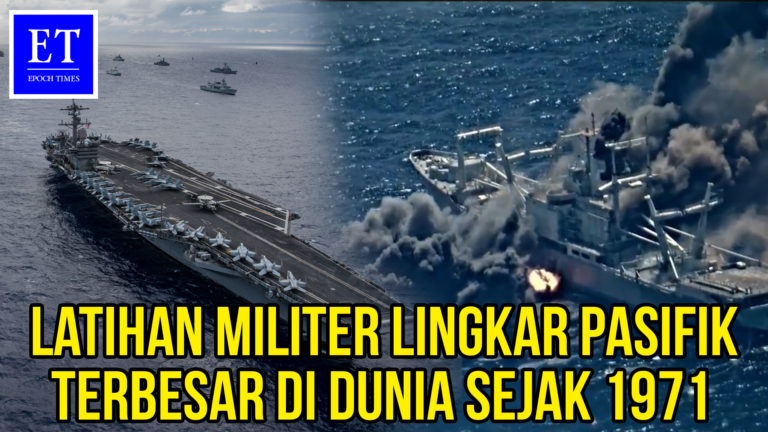 Latihan Militer Lingkar Pasifik Terbesar di Dunia Sejak 1971
