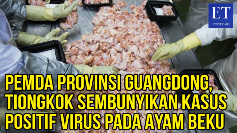 Pemda Provinsi Guangdong, Tiongkok, Sembunyikan Kasus Positif Virus pada Sayap Ayam Beku
