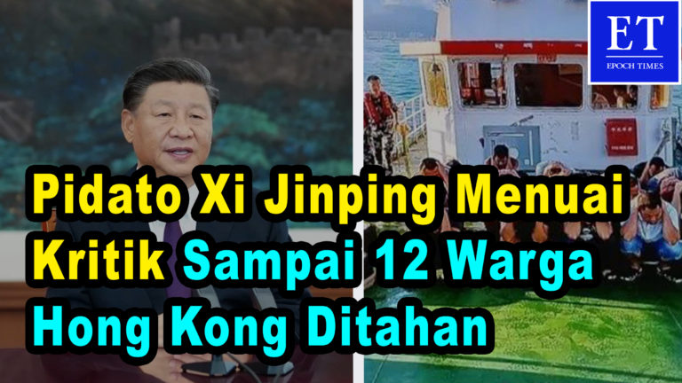 Pidato Xi Jinping Menuai Kritik Sampai 12 Warga Hong Kong Ditangkap dan Ditahan di Tiongkok Daratan