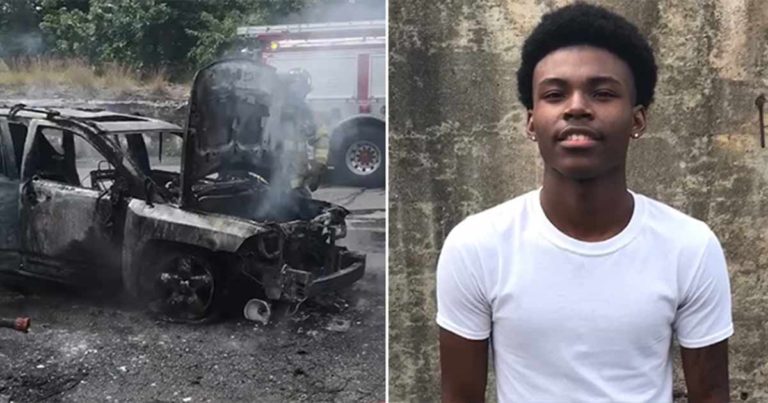 Remaja Pemberani Menyelamatkan Ibu dan Tiga Anaknya dari Mobil yang Terbakar