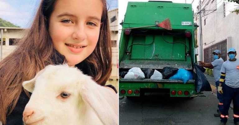 Seorang Gadis 10 Tahun Meninggalkan Pesan pada Petugas Pengumpul Sampah di Kantong Sampahnya