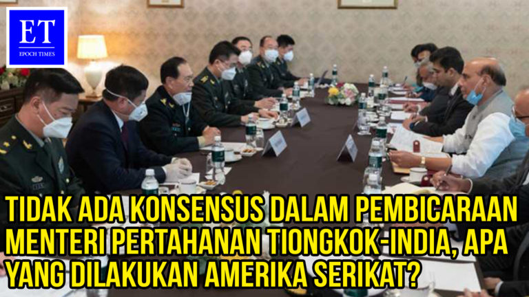 Tidak Ada Konsensus dalam Pembicaraan Menteri Pertahanan Tiongkok-India, Apa yang Dilakukan AS ?