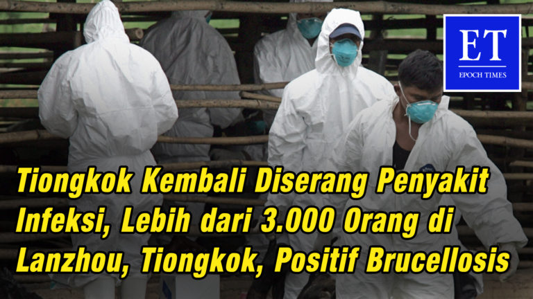 Tiongkok Kembali Diserang Penyakit Infeksi, Lebih dari 3.000 Orang di Lanzhou, Positif Brucellosis