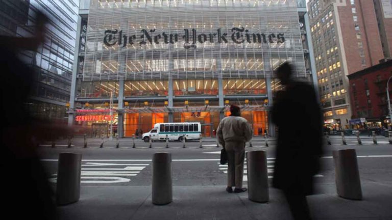 Ribuan Karyawan Pemberitaan New York Times Mogok Kerja Besar-Besaran