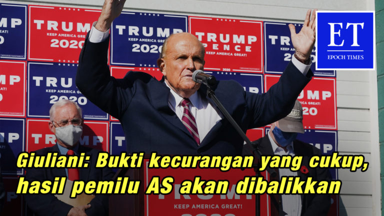 Giuliani: Bukti kecurangan yang cukup, hasil pemilu AS akan dibalikkan