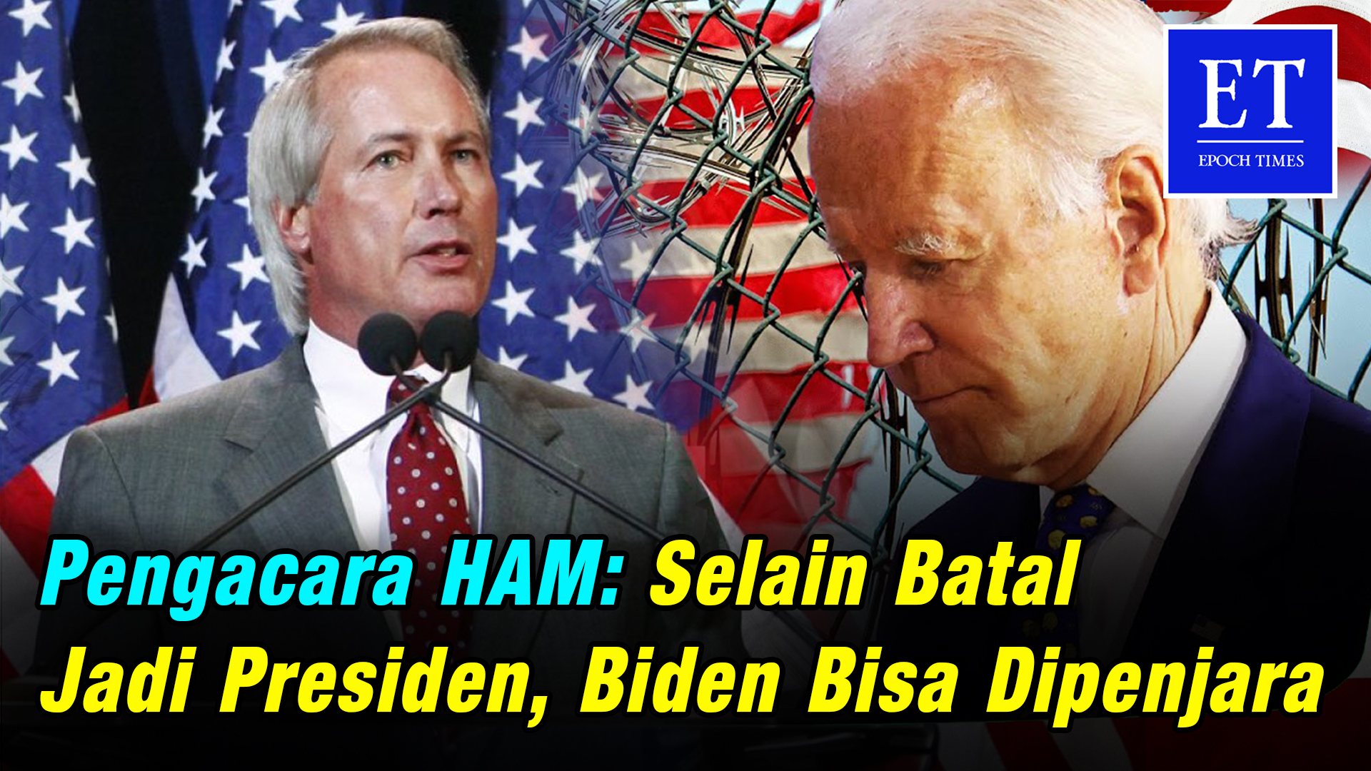 Pengacara HAM: Selain Batal Jadi Presiden, Biden Bisa Dipenjara ...