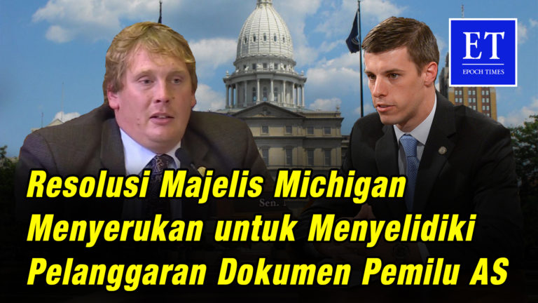 Resolusi Majelis Michigan Menyerukan untuk Menyelidiki Pelanggaran Dokumen Pemilu AS