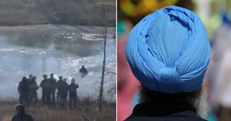 Sekelompok Lansia Sikh Melepas Turban Mereka untuk Menarik Remaja yang Berjuang di Kolam yang Beku