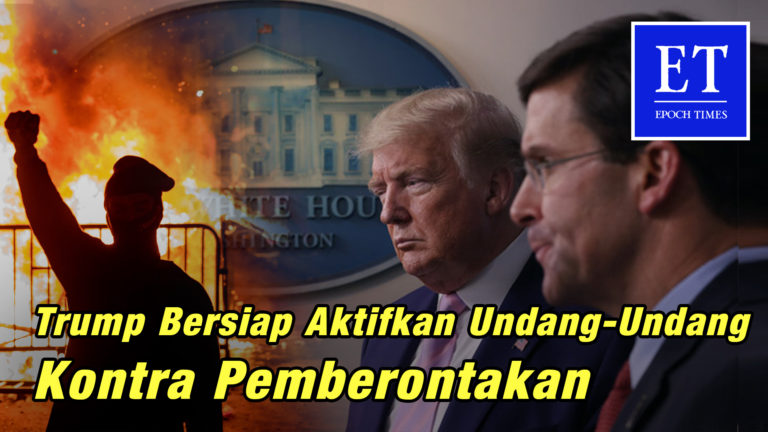 Trump Bersiap Aktifkan Undang-Undang Kontra Pemberontakan
