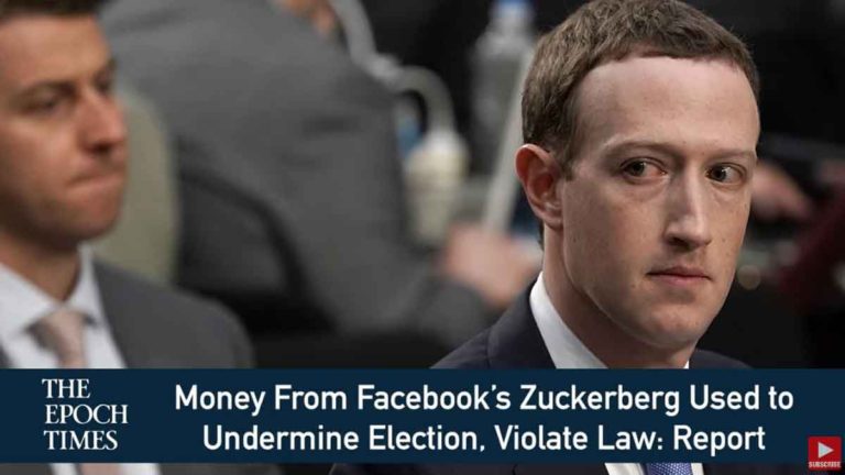 Uang Zuckerberg dari Facebook Dilaporkan Digunakan untuk Menggerogoti Pemilu dan  Melanggar Hukum