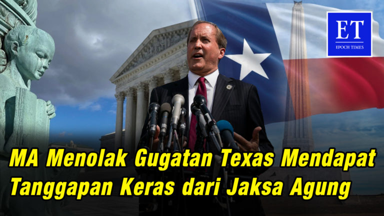 MA Menolak Gugatan Texas Mendapat Tanggapan Keras dari Jaksa Agung