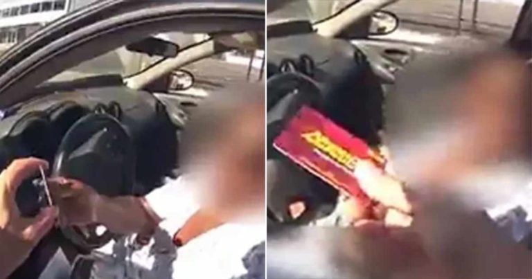 Polisi Menghentikan Mobil yang Lampu Stopnya Rusak, dan Bukannya Menilang, Malah Memberikan Voucher untuk Perbaikan