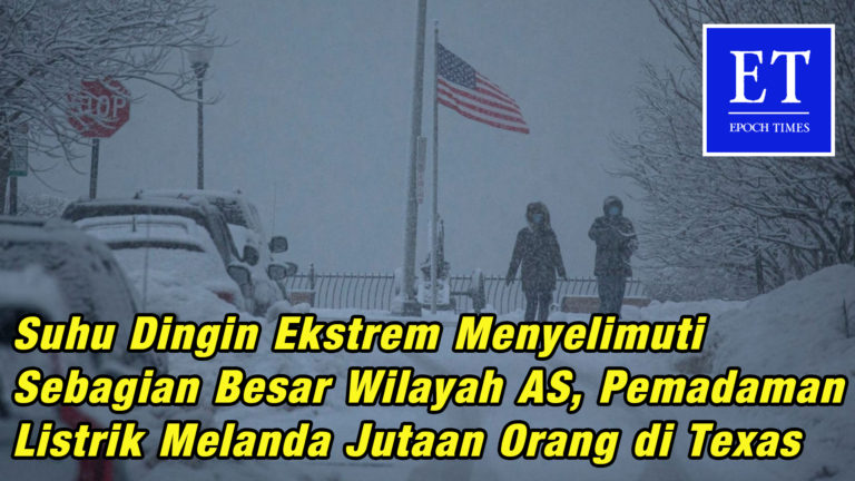 Suhu Ekstrem Selimuti Sebagian Besar Wilayah AS, Listrik Padam Landa Jutaan Orang di Texas