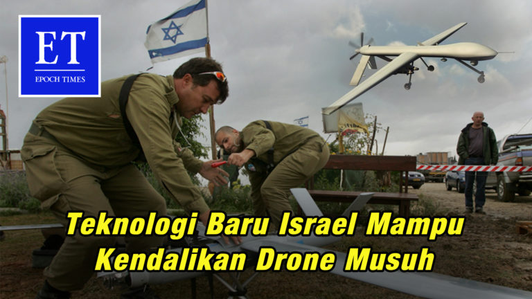 Teknologi Baru Israel Mampu Kendalikan Drone Musuh