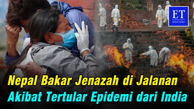 Nepal Kremasi Jenazah di Jalanan Akibat Tertular Epidemi dari India