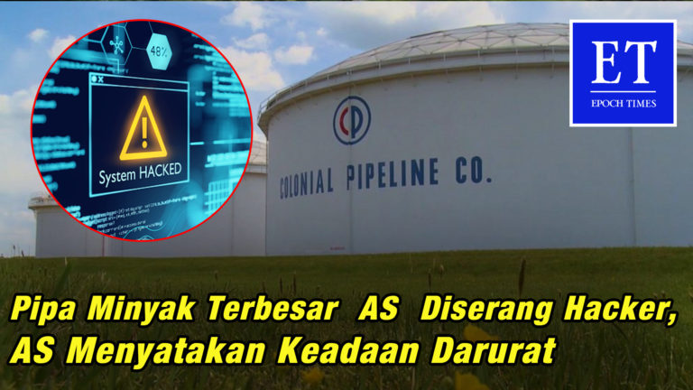 Pipa Minyak Terbesar AS Diserang Hacker, AS Menyatakan Keadaan Darurat