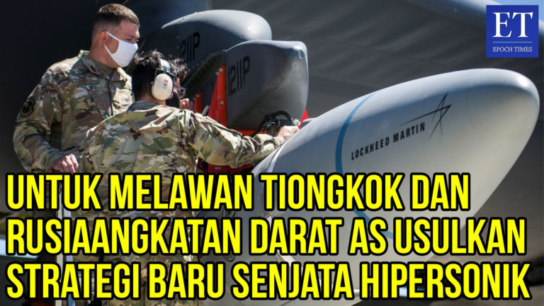 Untuk melawan Tiongkok dan Rusia, Angkatan Darat AS Usulkan Strategi Baru Senjata Hipersonik