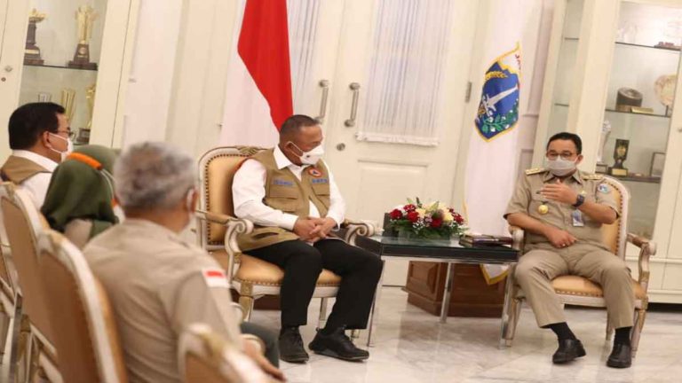 Ketua Satgas COVID-19 Temui Anies di Balai Kota, Ada Apa?
