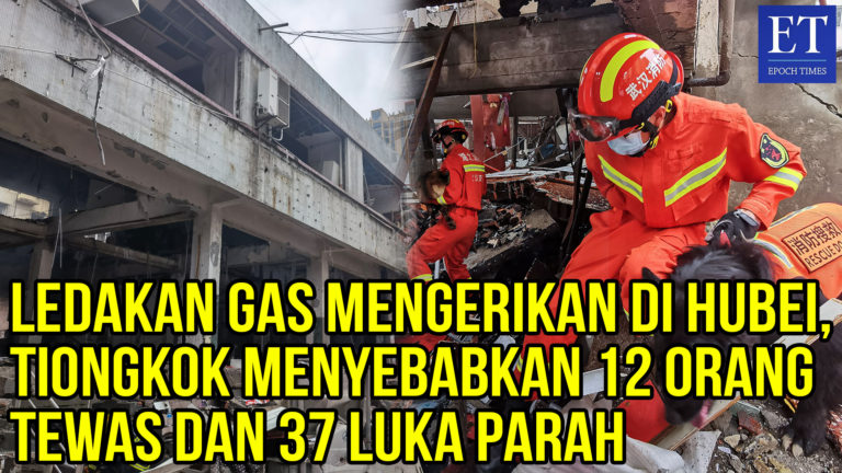 Ledakan Gas Mengerikan di Hubei, Tiongkok Menyebabkan 12 Orang Tewas dan 37 Luka Parah