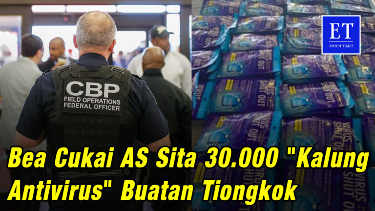 Bea Cukai AS Sita 30.000 “kalung antivirus” buatan Tiongkok