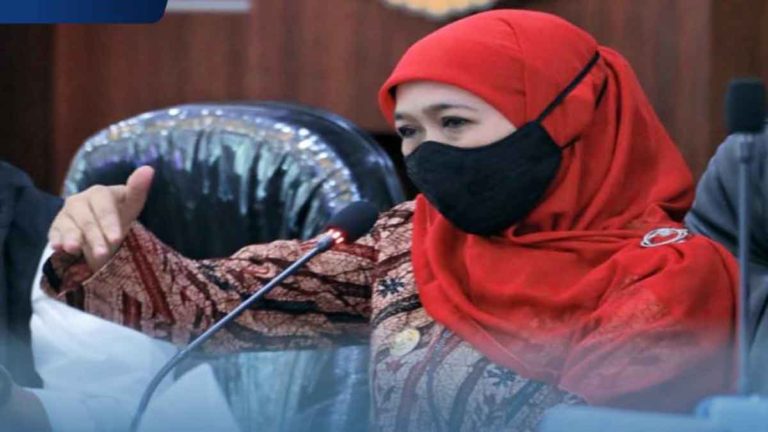 Gubernur Jawa Timur Khofifah Kembali Positif COVID-19