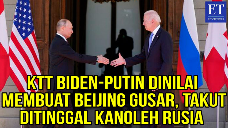 KTT Biden-Putin Dinilai Membuat Beijing Gusar, Takut Ditinggalkan oleh Rusia