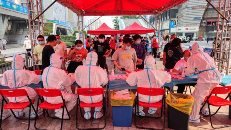 Tiongkok Melaporkan Varian Delta Menyebar dalam Hitungan Detik, Pelabuhan Kargo Terbesar Ketiga di Dunia Dalam Tekanan