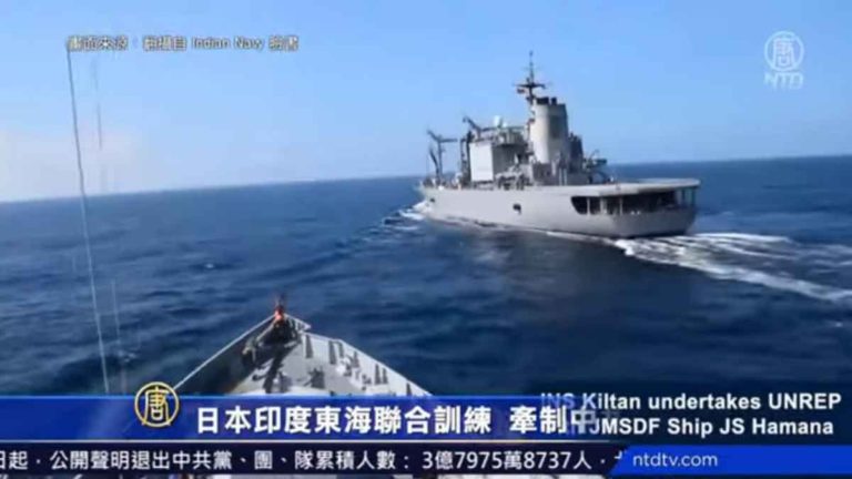 Latihan Jepang-India di Laut China Timur untuk Membendung Komunis Tiongkok