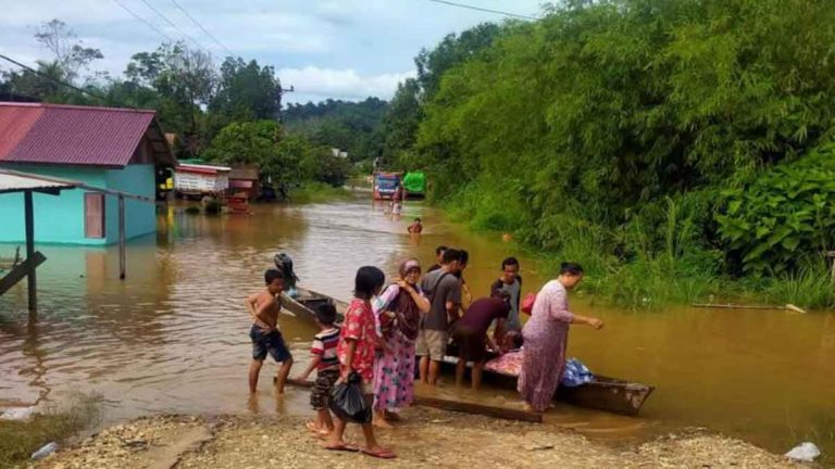 Banjir Melanda Kalimantan Barat, Sejumlah Kabupaten Terdampak