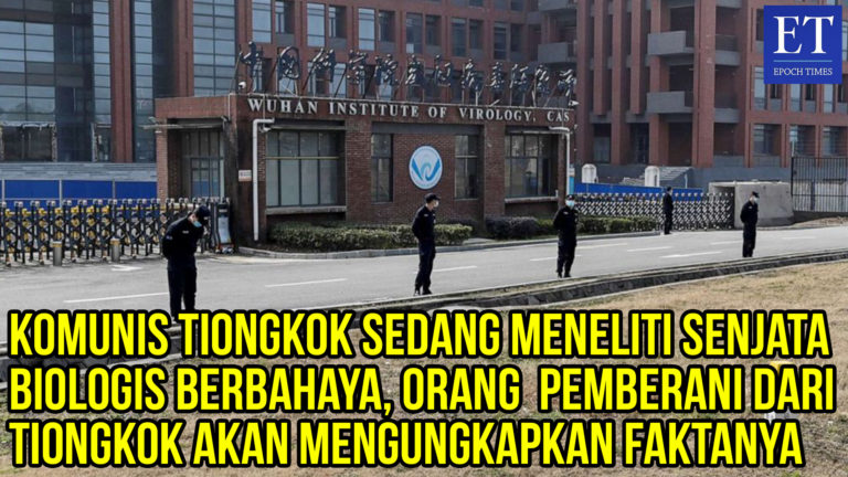 PKT Sedang Meneliti Senjata Biologis Berbahaya, Orang Pemberani dari Tiongkok akan Ungkap Faktanya