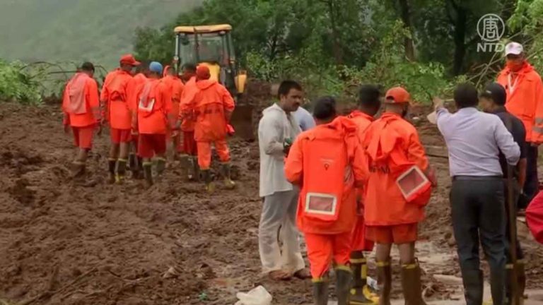 Banjir Besar Akibat Hujan Deras Berhari-hari dan Tanah Longsor di India Menewaskan 125 Orang