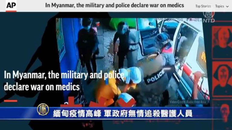 Militer Myanmar dengan Kejam Mengejar dan Membunuh Staf Medis di Puncak Pandemi