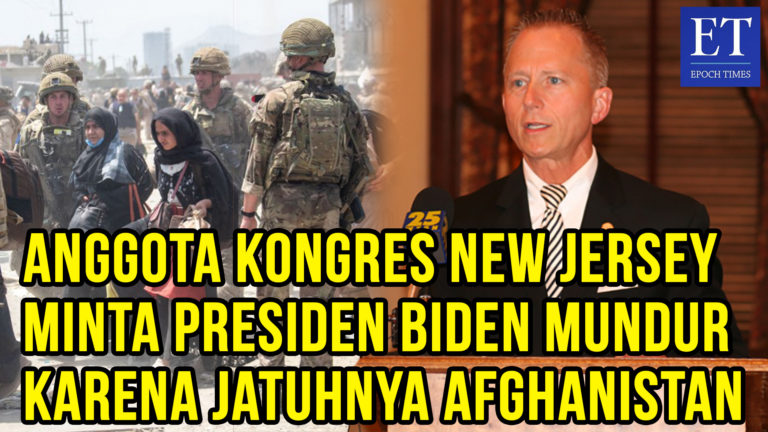 Anggota Kongres New Jersey Minta Presiden Biden Mundur Karena Jatuhnya Afghanistan