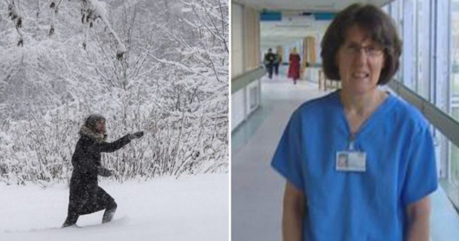 Demi Tanggung Jawabnya untuk Mengoperasi Seorang Pasien, Dokter Ini Rela Berjalan di Atas Salju Tebal Sejauh 13 Kilometer ke Rumah Sakit