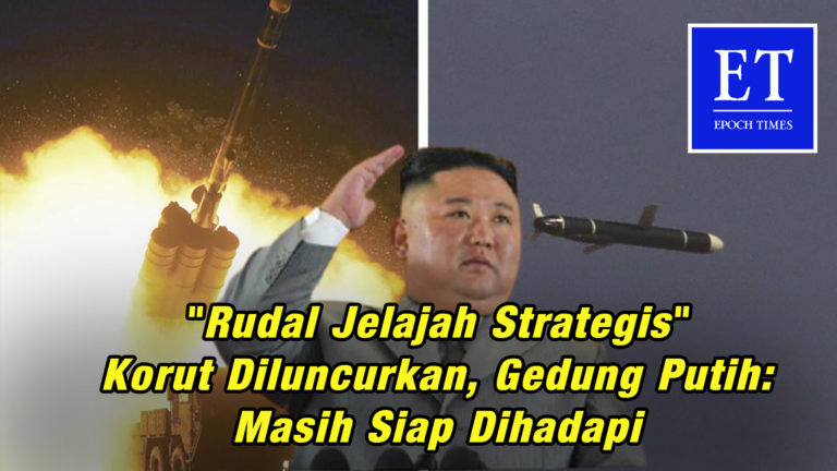 “Rudal Jelajah Strategis” Korut Diluncurkan, Gedung Putih: Masih Siap Dihadapi