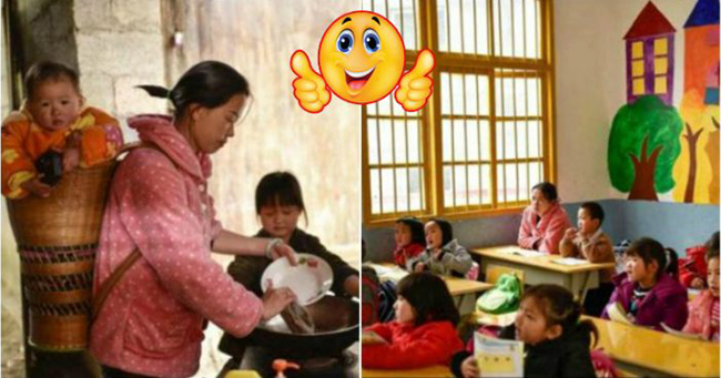 Ibu di Tiongkok yang Tidak Pernah Sekolah Memutuskan Mendaftar Masuk Sekolah Dasar dan Satu Kelas dengan Putrinya