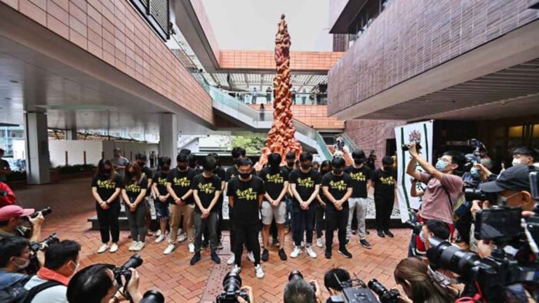 Tekanan Beijing Mengancam Pemindahan Patung Pembantaian Tiananmen di Hong Kong