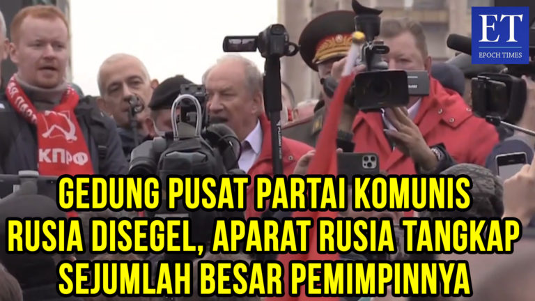 Gedung Pusat Partai Komunis Rusia Disegel, Aparat Rusia Tangkap Sejumlah Besar Pemimpinnya