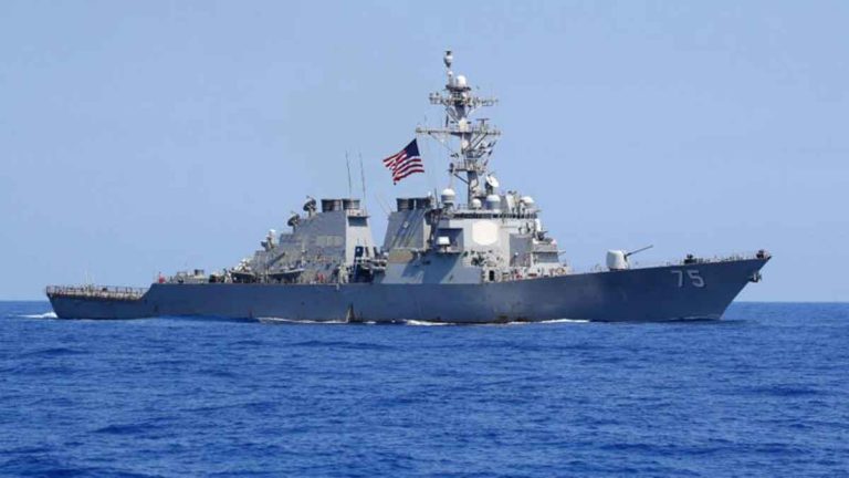Militer AS Mengonfirmasi Armada Perangnya Bersama Kanada Melintasi Selat Taiwan