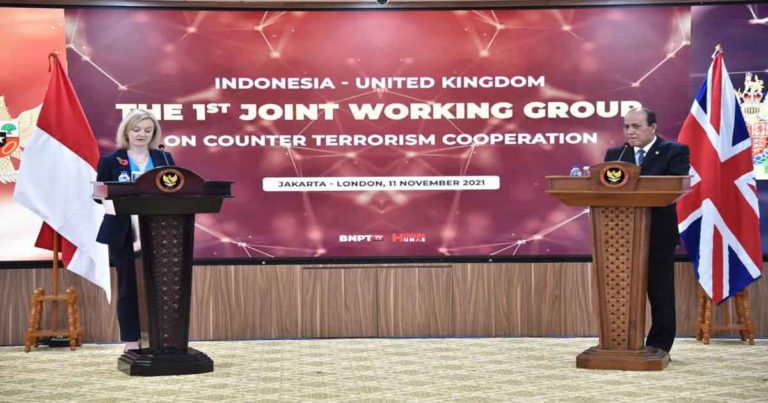 Tanggulangani Terorisme, BNPT Berkolaborasi dengan Inggris