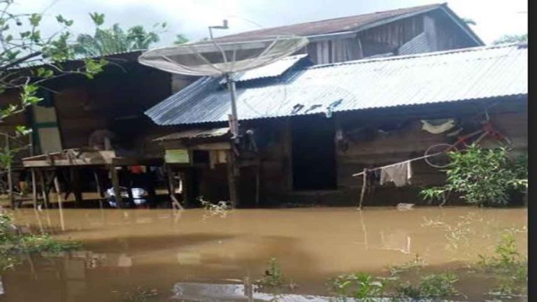 2 Sungai di Kabupaten Singkil, Aceh Meluap, Ratusan Jiwa Terdampak