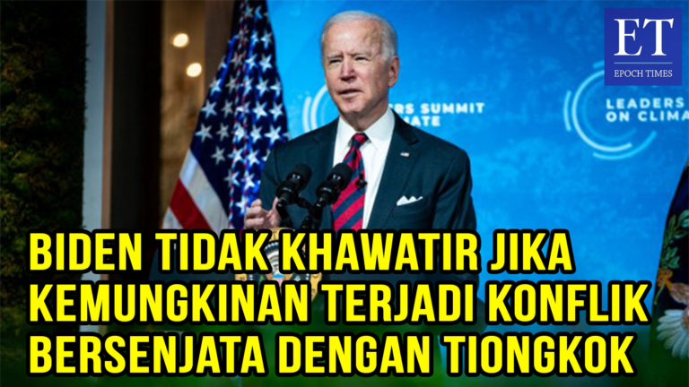 Biden Tidak Khawatir Jika Kemungkinan Terjadi konflik Bersenjata dengan Tiongkok