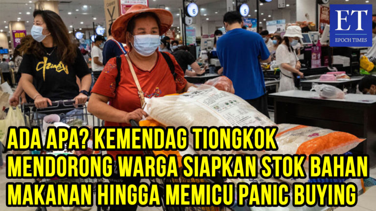 Ada Apa? Kemendag Tiongkok Mendorong Warga Siapkan Stok Bahan Makanan Hingga Memicu Panic Buying