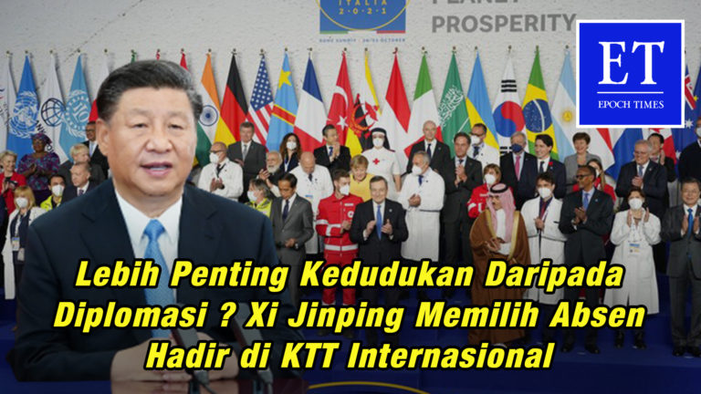 Lebih Penting Kedudukan Daripada Diplomasi ? Xi Jinping Memilih Absen Hadir di KTT Internasional