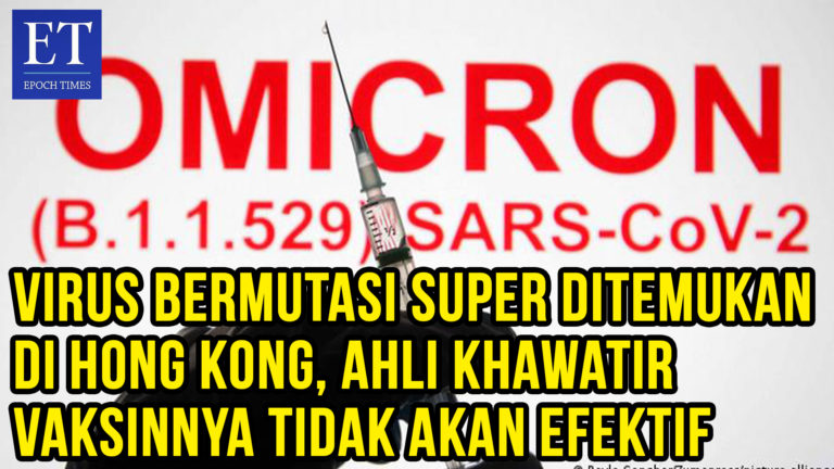 Virus Bermutasi Super Juga Ditemukan di Hong Kong, Ahli Khawatir Vaksinnya Tidak akan Efektif