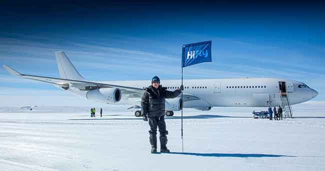 Pilot Mendaratkan Pesawat Airbus Komersial di Antartika untuk Pertama Kalinya