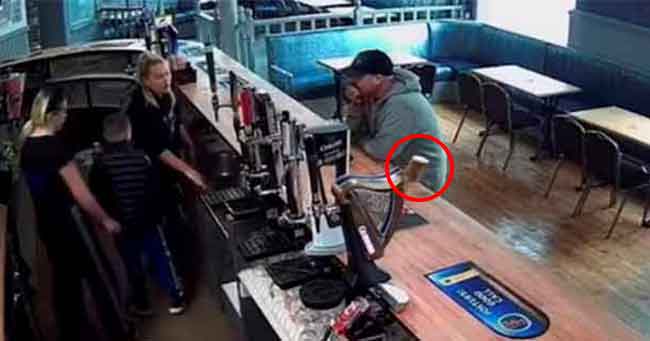 Rekaman CCTV Menunjukkan Saat ‘Hantu’ Misterius Menjatuhkan Setengah Segelas Bir di Bar Pub