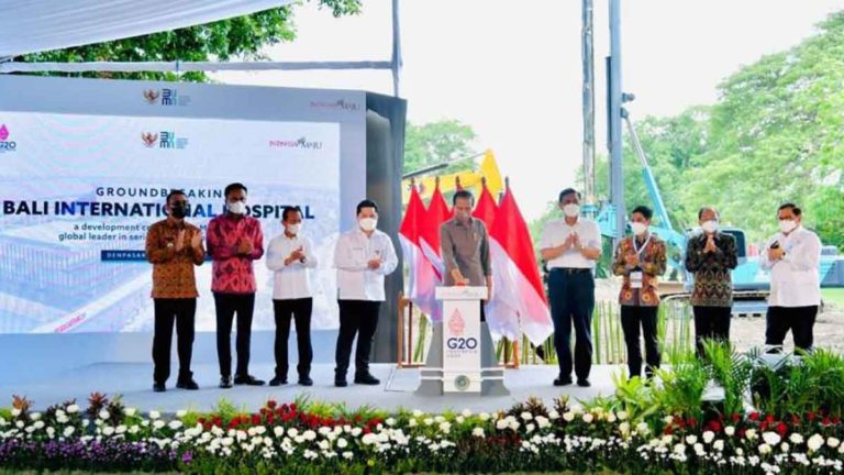 Jokowi Groundbreaking Rumah Sakit  Internasional Bali yang Bekerjasama dengan Mayo Clinic AS