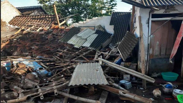 Gempa Magnitudo 5,1 Mengguncang Jember, Satu Rumah Rusak Berat